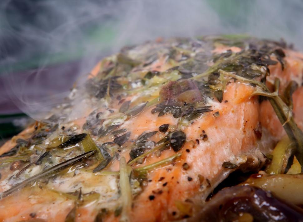 Free Image of Close Up of a Piece of Food on a Plate 