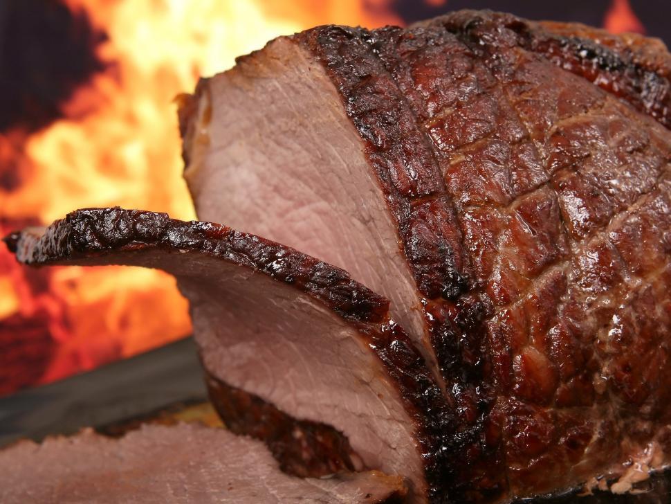Free Image of Close Up of a Piece of Meat on a Plate 