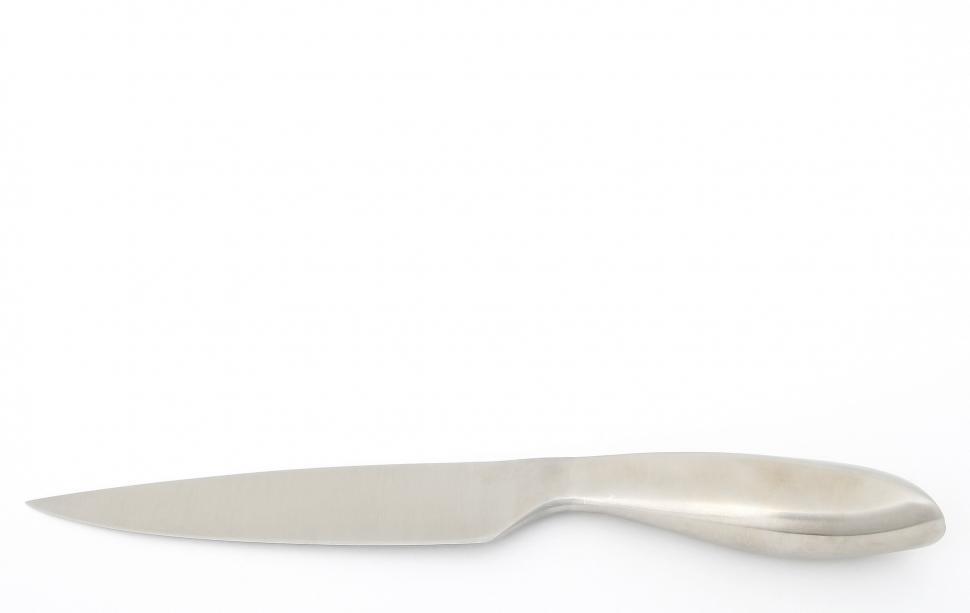 Free Image of Knife on White Background 