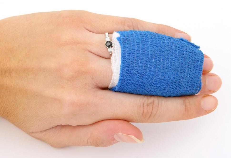 Free Image of Womans Hand Adorned With a Ring 