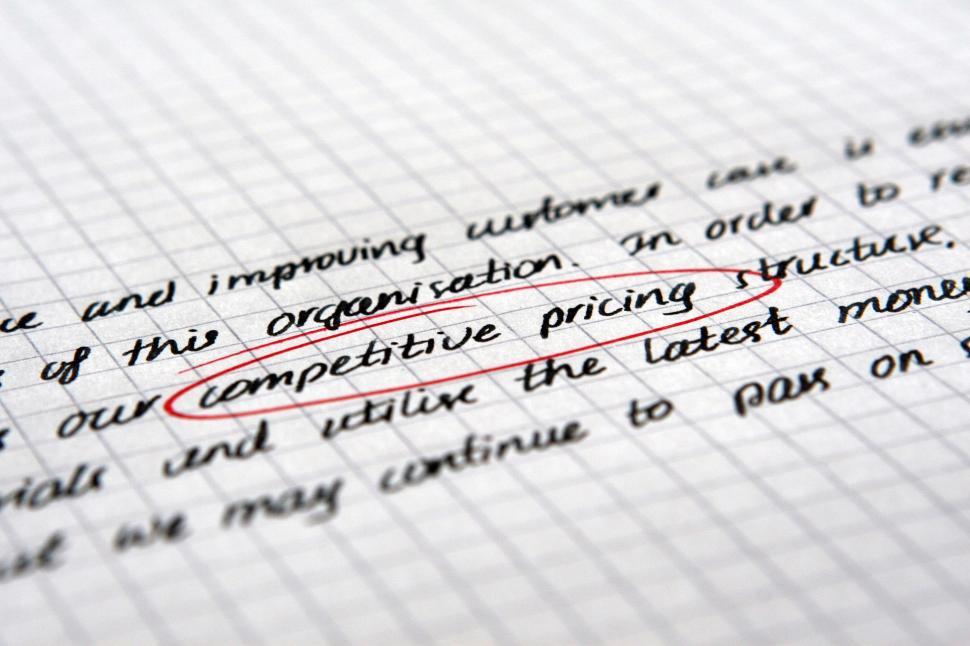 Free Image of Red Marker on Piece of Paper 