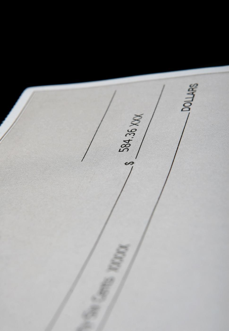 Free Image of Close Up of a Piece of Paper on a Table 