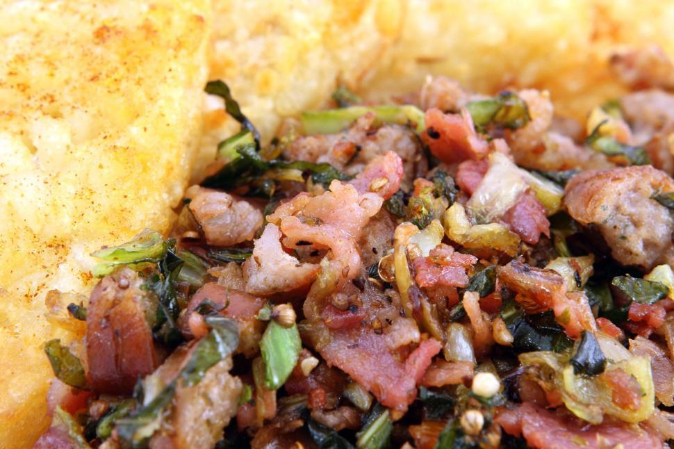 Free Image of Close Up of Food on a Plate 