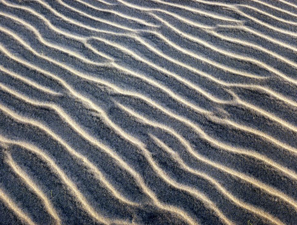 Free Image of Sand Dunes - Pattern 