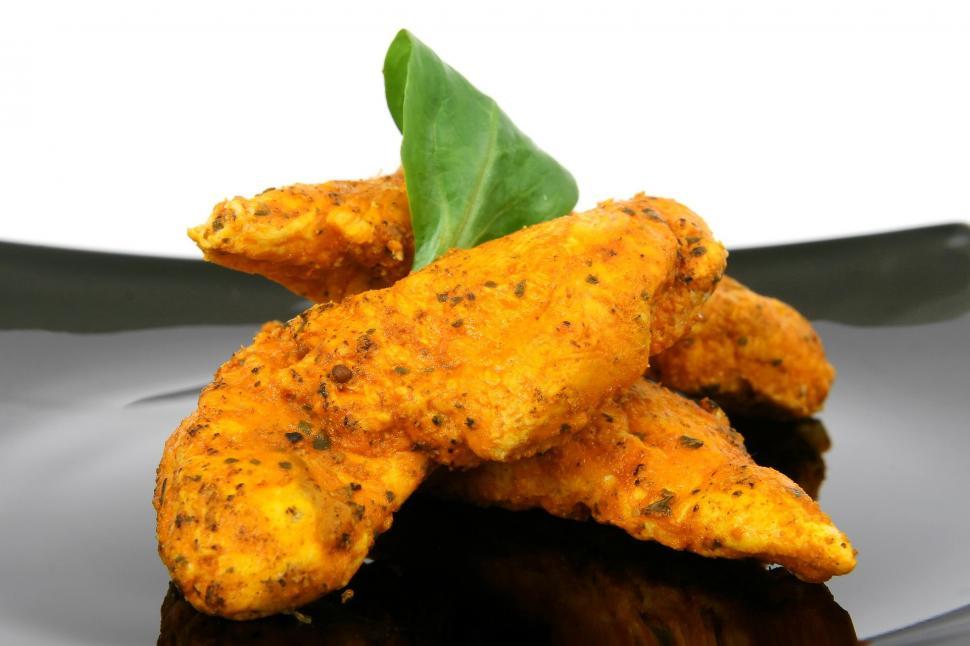 Free Image of Close Up of a Plate of Food on a Table 