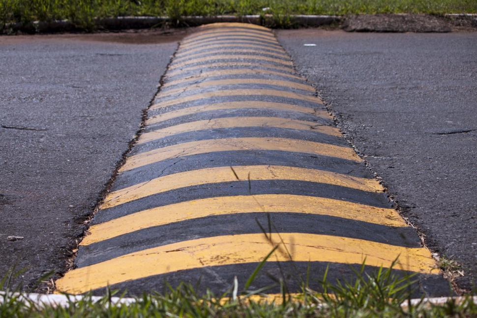 Free Image of Speed hump 