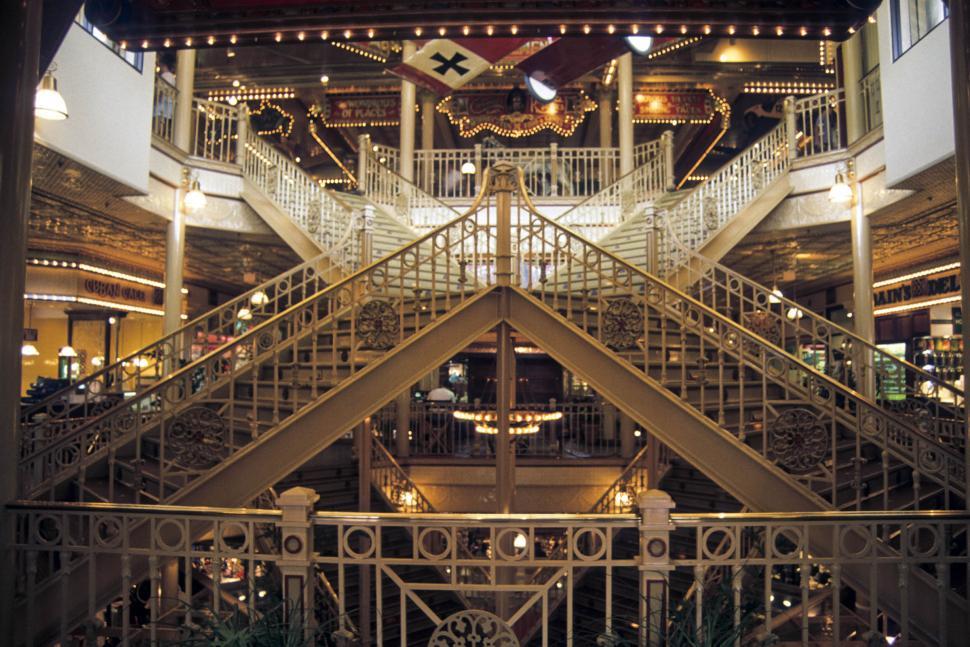 Free Image of Complex stairways  