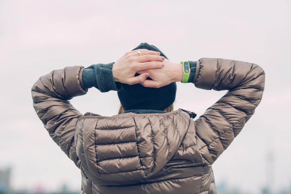 Free Image of Woman Wearing Winter Jacket 
