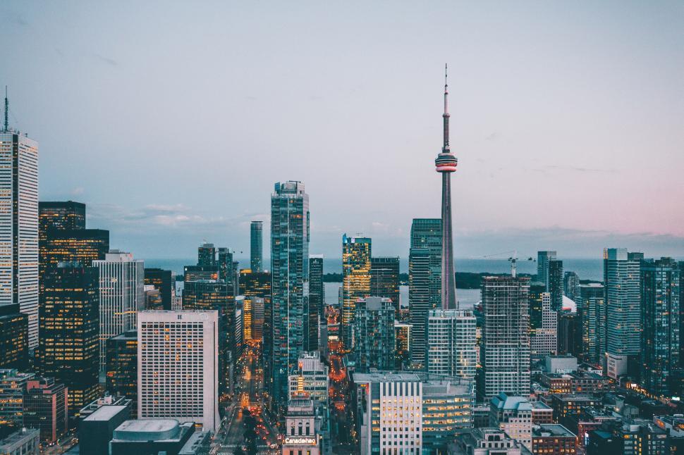 Free Image of Toronto At Dusk 