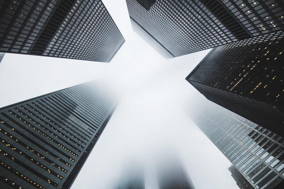 Free Image of Downtown Skyscrapers 
