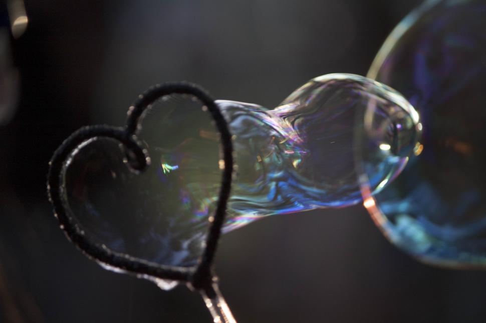 Free Image of Blowing bubbles 