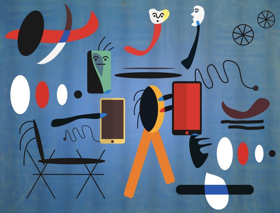 Free Image of Modern Communication - Parents and Children - Inspired in Juan M 