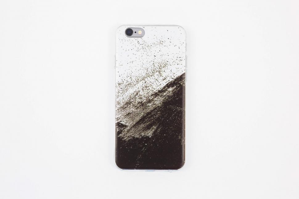 Free Image of Black and White Grunge phone 6 Case 