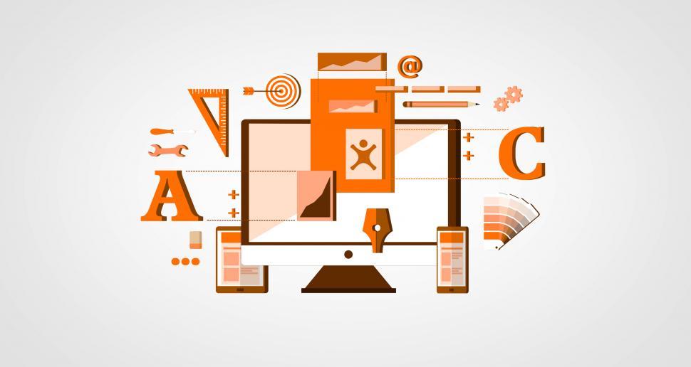 Free Image of Web Design - Website Development - Illustration 