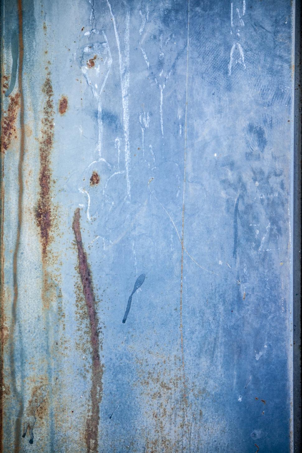 Free Image of Grunge metal texture Blue 