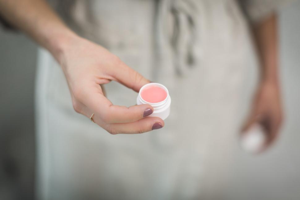 Free Image of Lip Balm Jar 