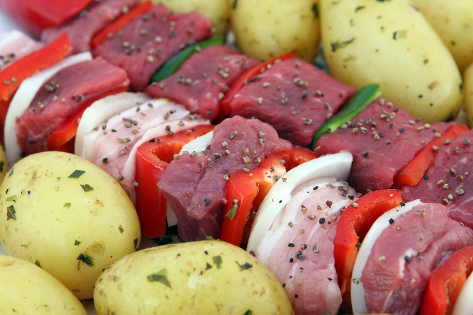 Free Image of Variety of Foods Close Up 