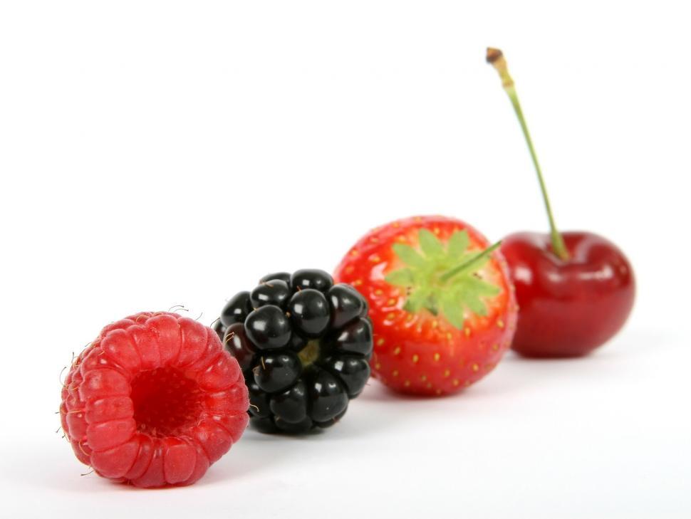 Free Image of Assorted Fruits Arranged Neatly 