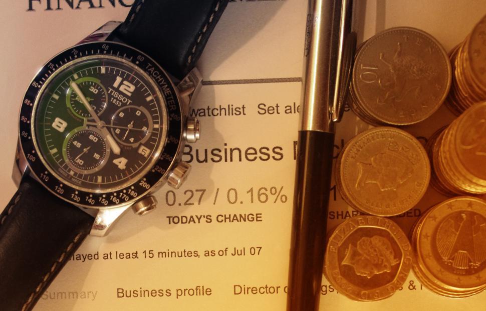 Free Image of Money - Euros and British Pounds - Financial Markets Concept wit 
