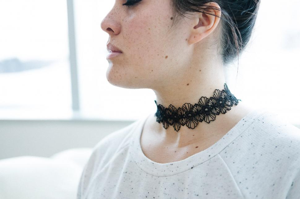 Free Image of Woman With Freckles 