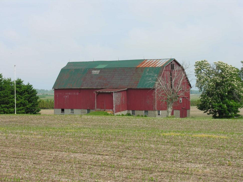 Free Image of Old Barnyard 