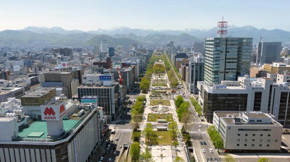 Free Image of Aerial View of City With Tall Buildings 