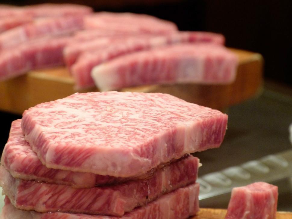 Free Image of Pile of Raw Meat on Cutting Board 