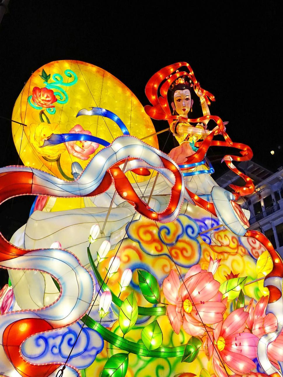 Free Image of Woman Riding a Float 