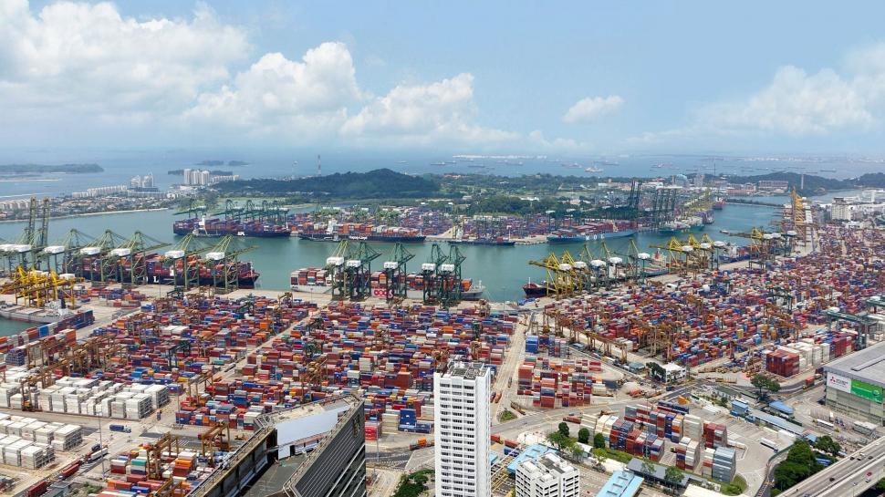 Free Image of Vast port operations 