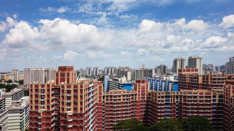Free Image of Cityscape View From a Tall Building 