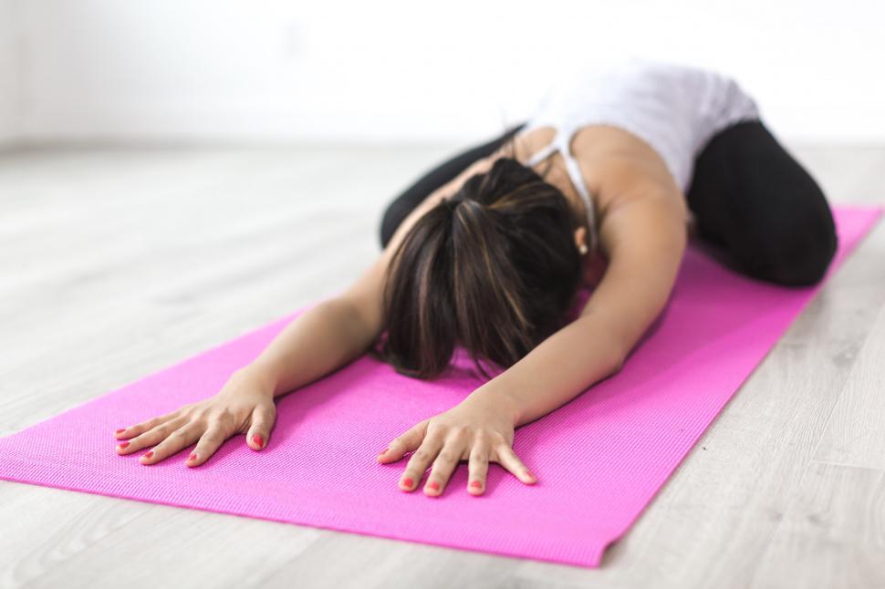 Free Image of Balasana Yoga 