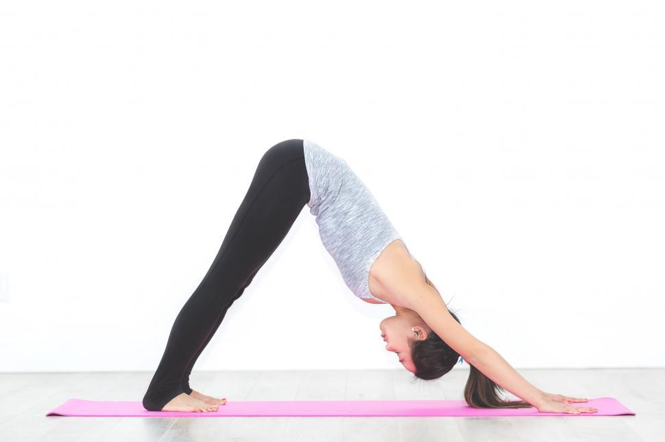 Free Image of Downward Facing Dog Pose 