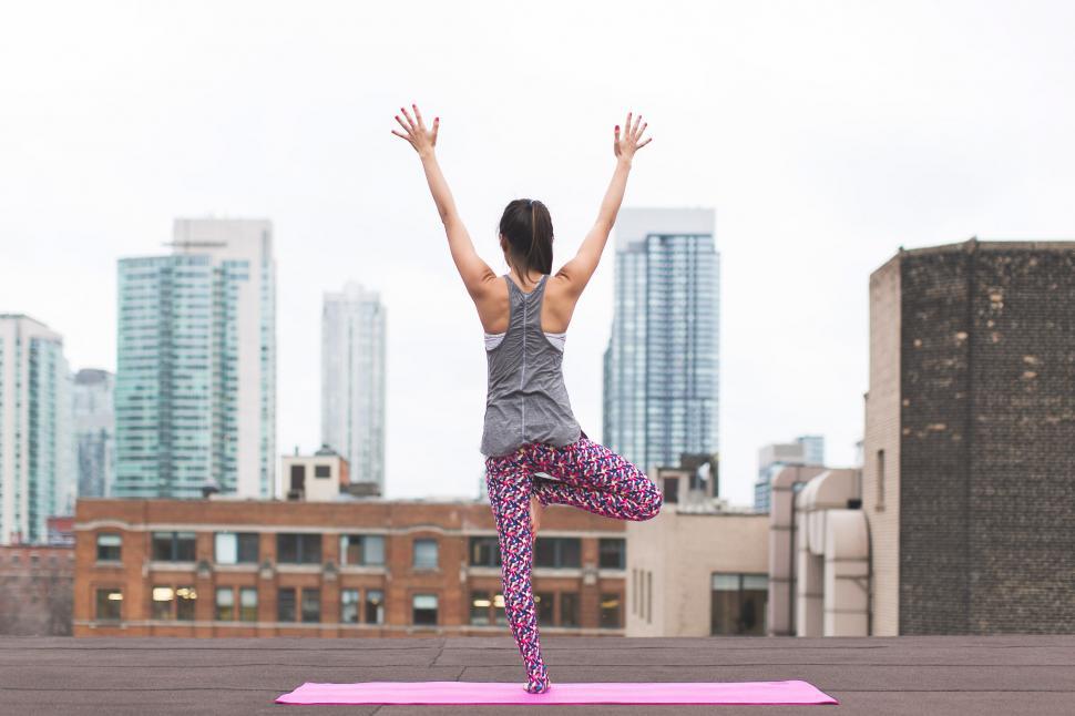 Free Image of Tree Pose Yoga 