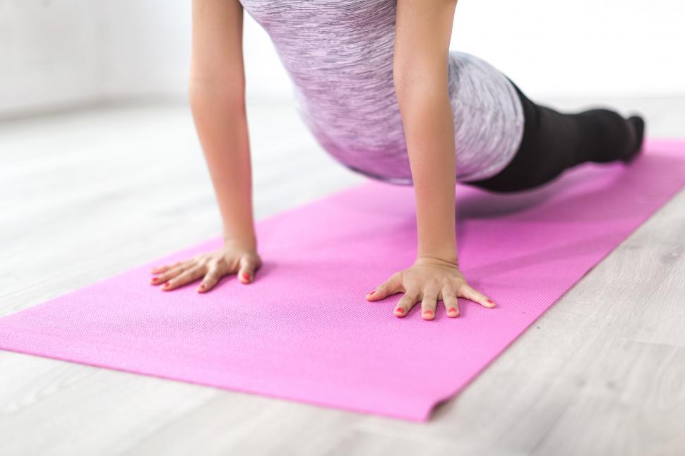 Free Image of Upward Dog Yoga Pose 