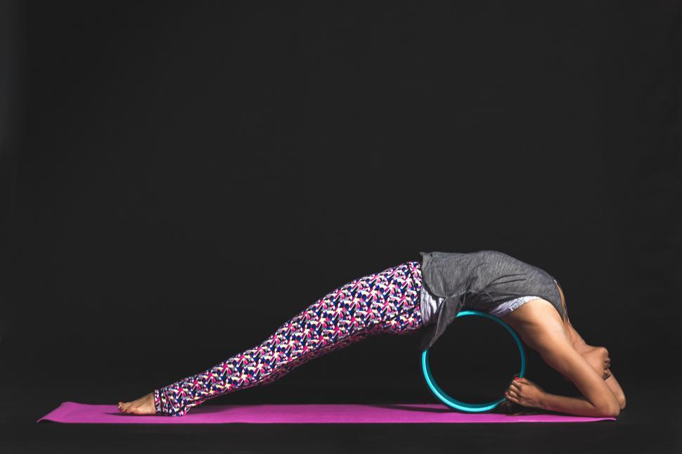 Free Image of Yoga Backbend Wheel 