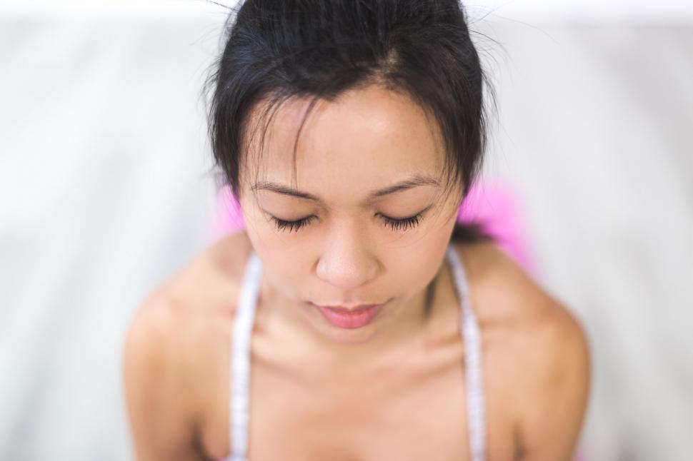 Free Image of Young Woman Meditating 