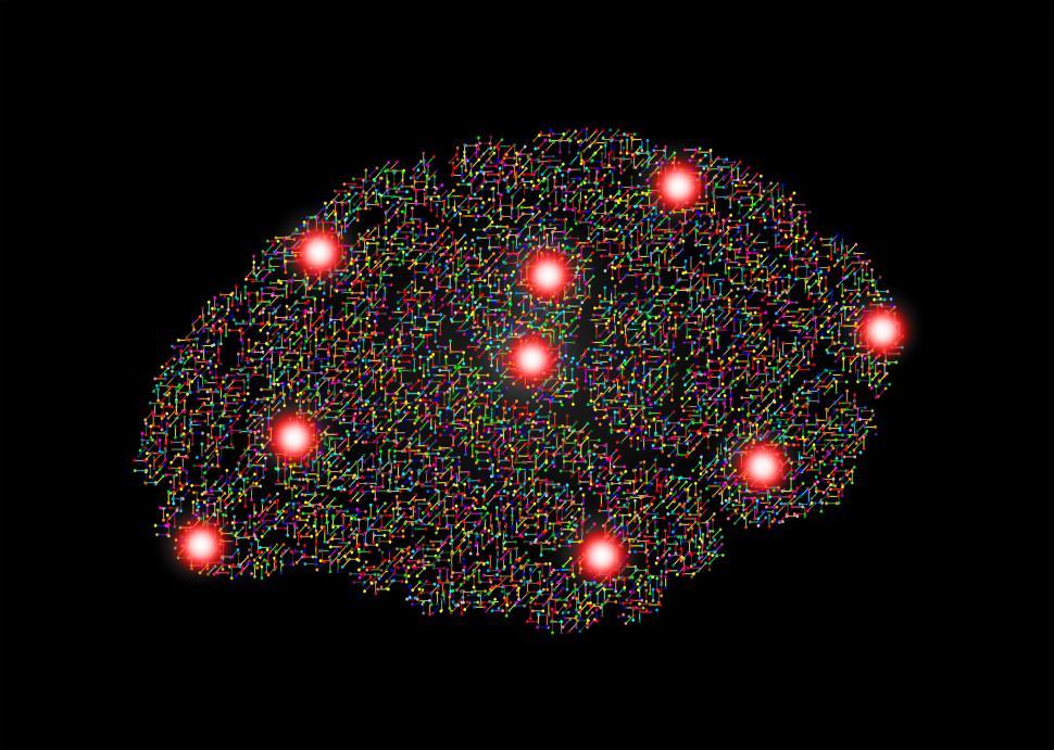 Free Image of Thinking Brain - Electronic Circuit - Artificial Intelligence 