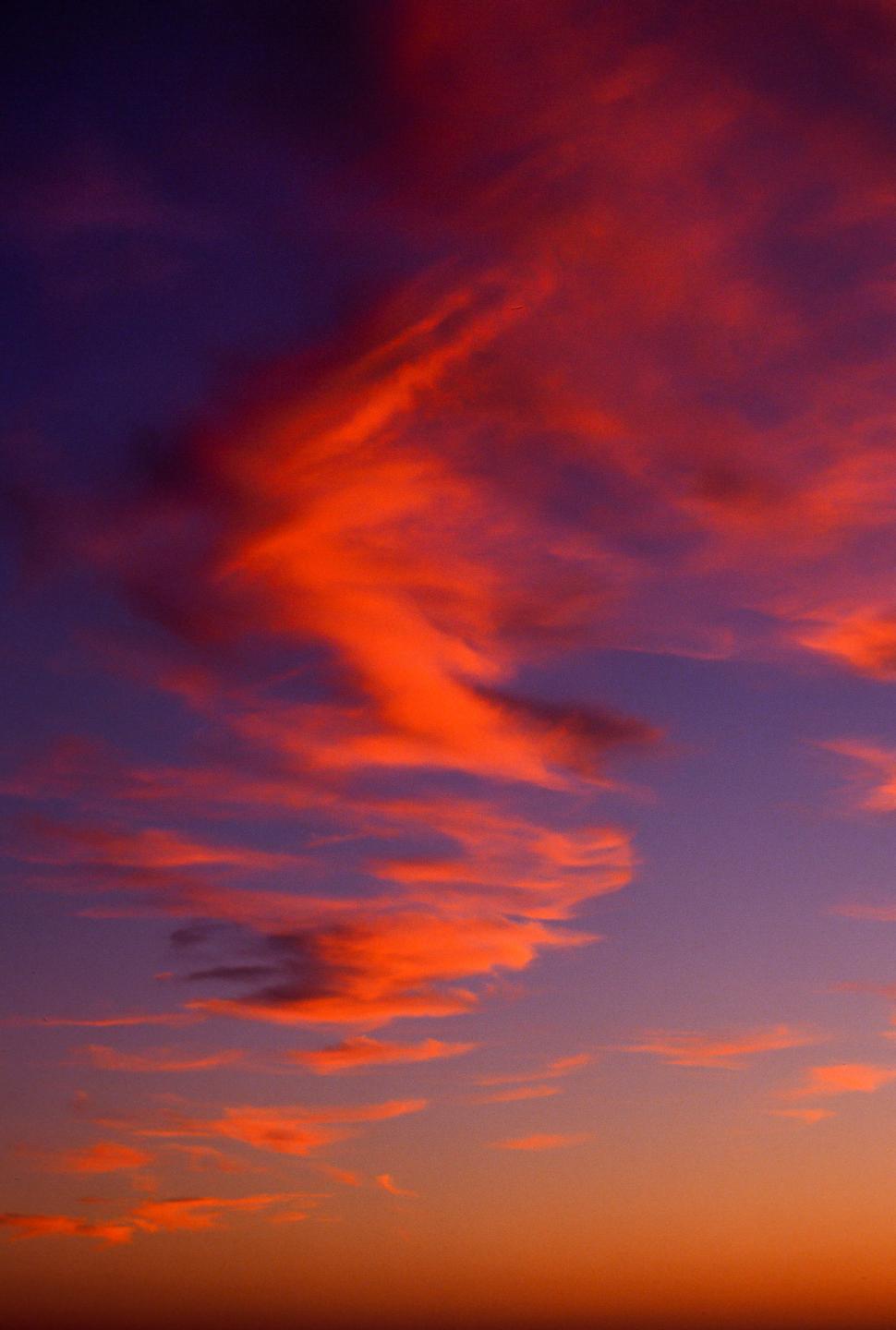 Free Image of Sunset Clouds 