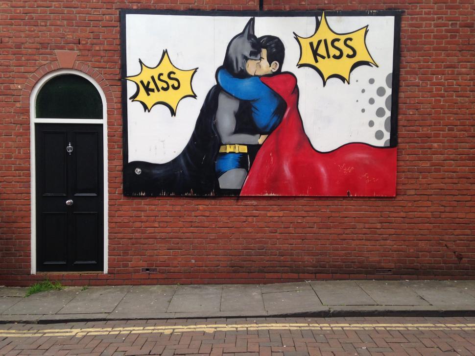 Free Image of Canal Street Artwork, Manchester UK  