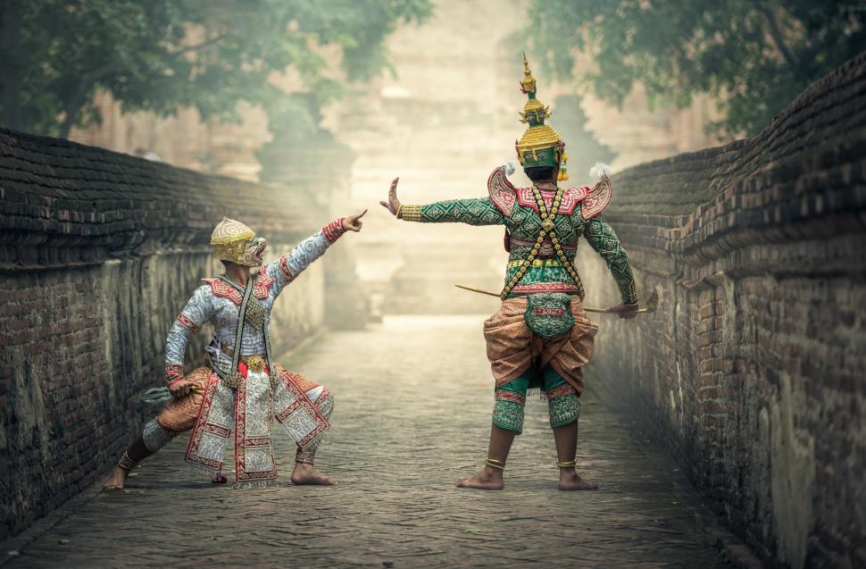 Free Image of Couple Standing in Urban Street 