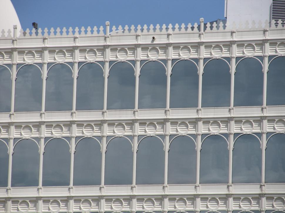 Free Image of Majestic White Building With Clock Tower 