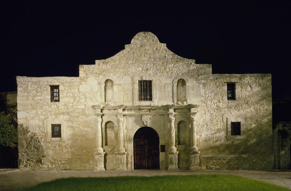 Free Image of Old Building With Clock Tower at Night 
