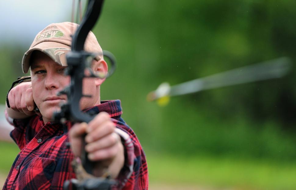 Free Image of Man Holding Gun and Aiming 