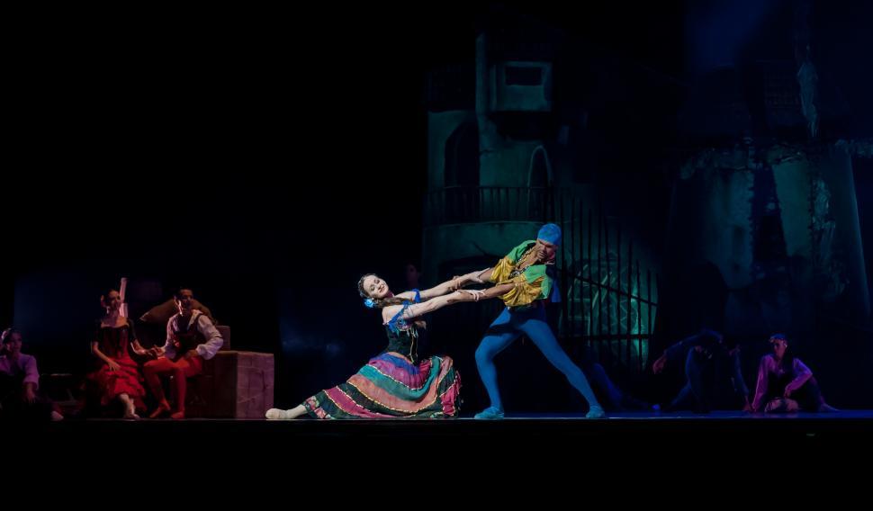Free Image of Couple of People Performing on Stage 