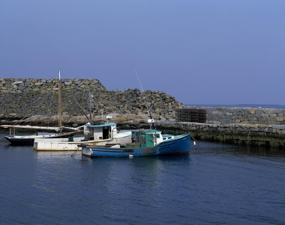 Free Image of Two Boats Floating in the Water 