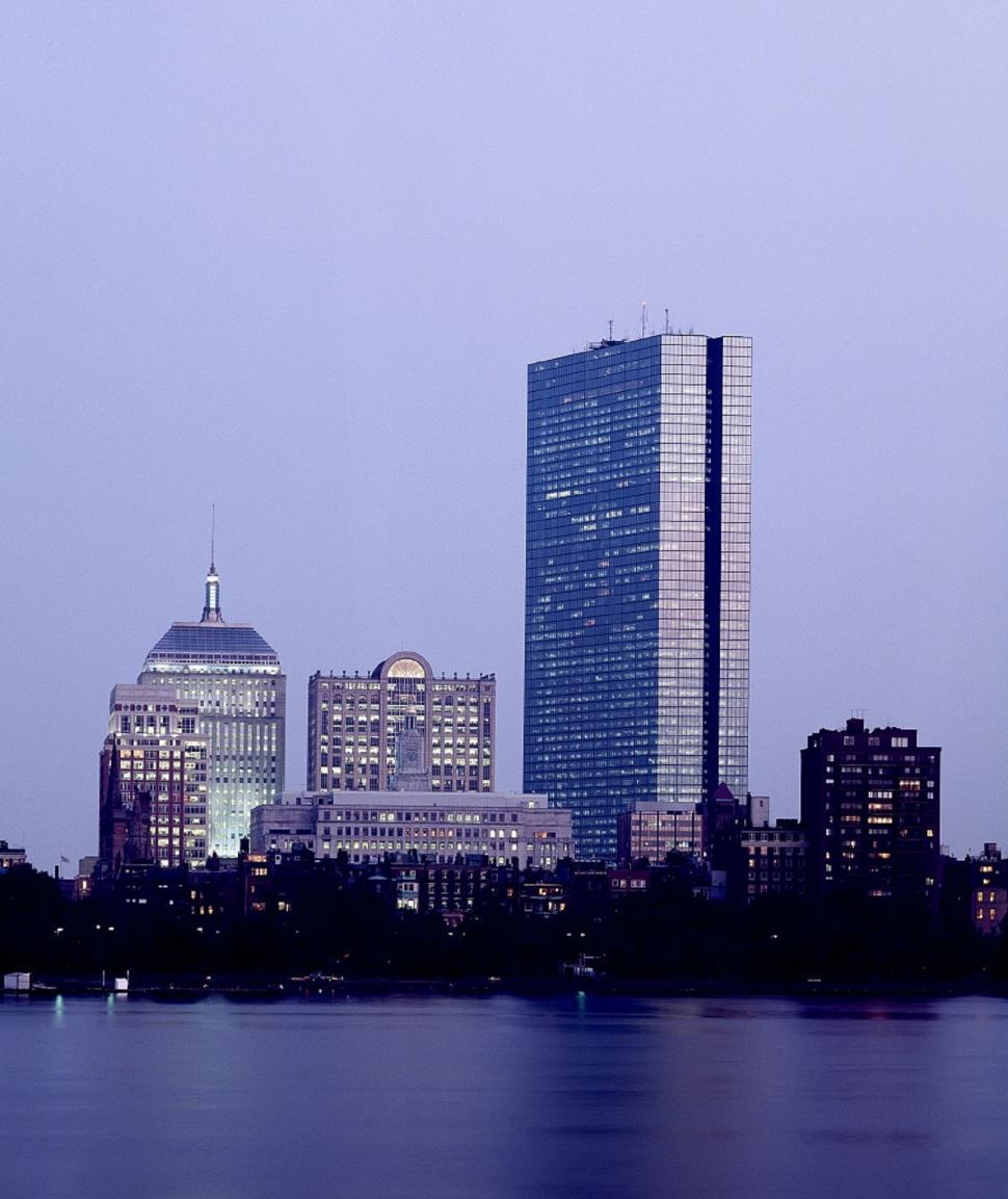 Free Image of City Skyline Across the Water 