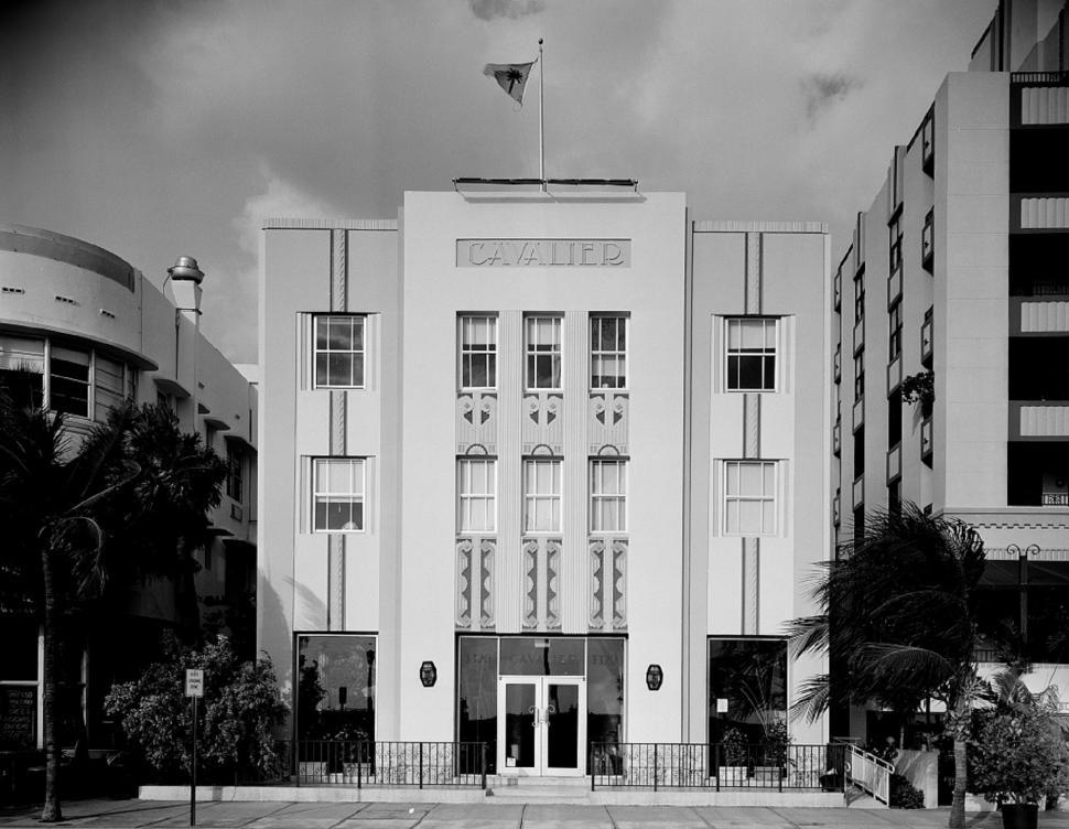 Free Image of Historic Building Facade in Black and White 