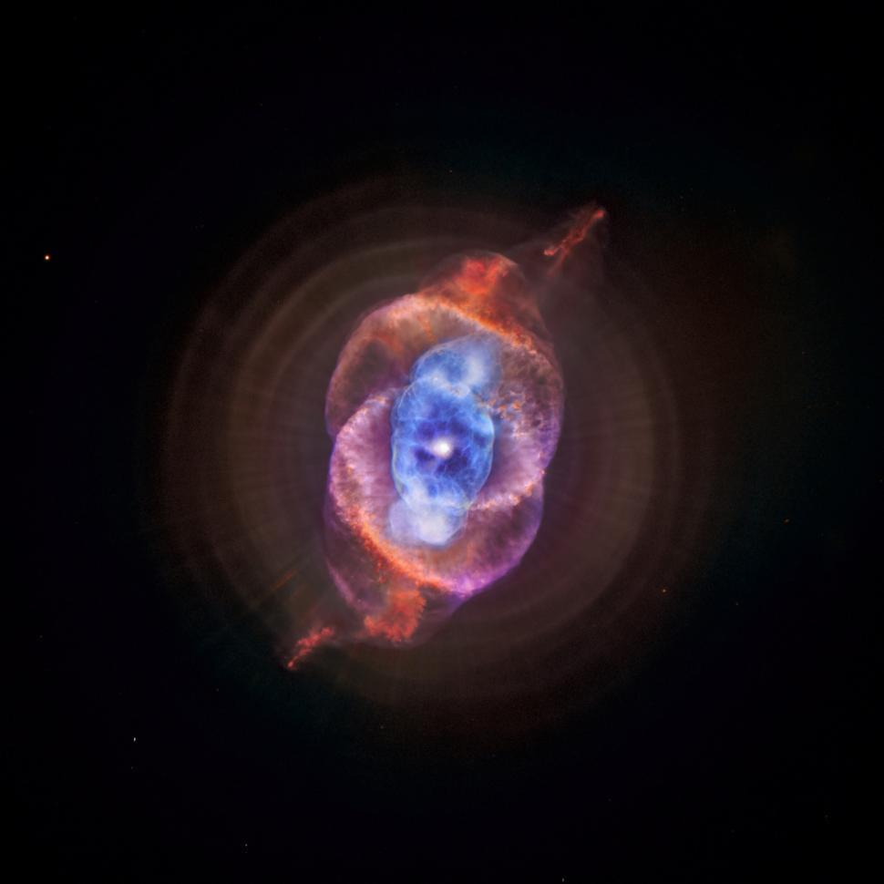 Free Image of Blue Object Illuminated in Darkness 