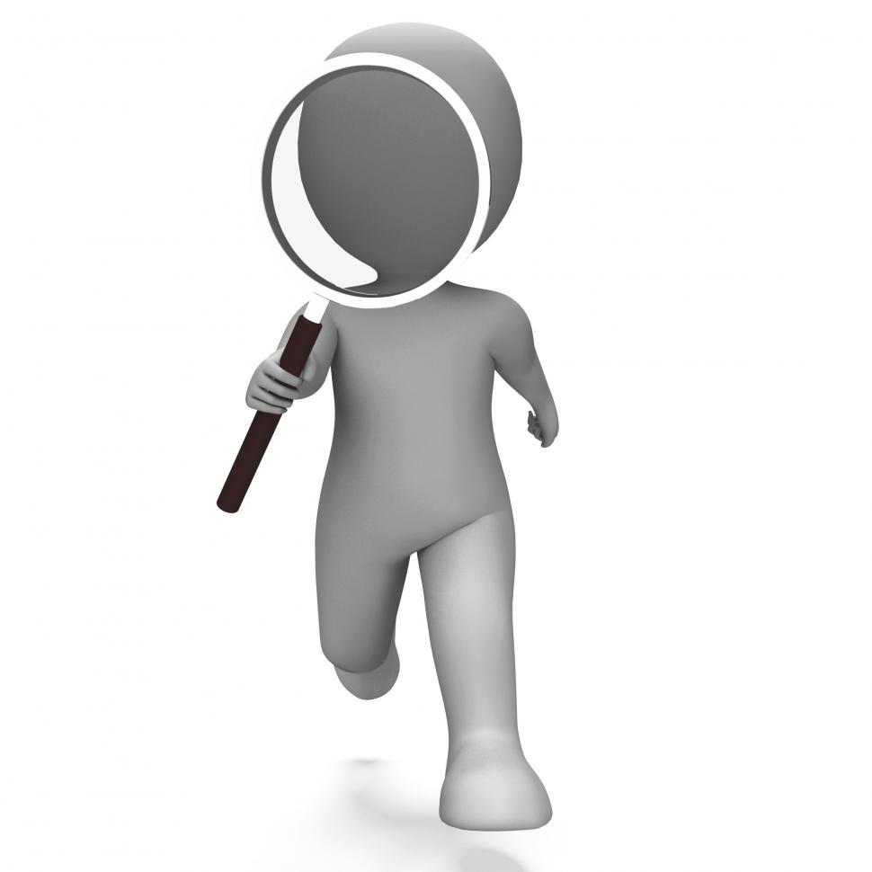 Free Image of Searching Character Shows Find Looking Detective And Investigati 