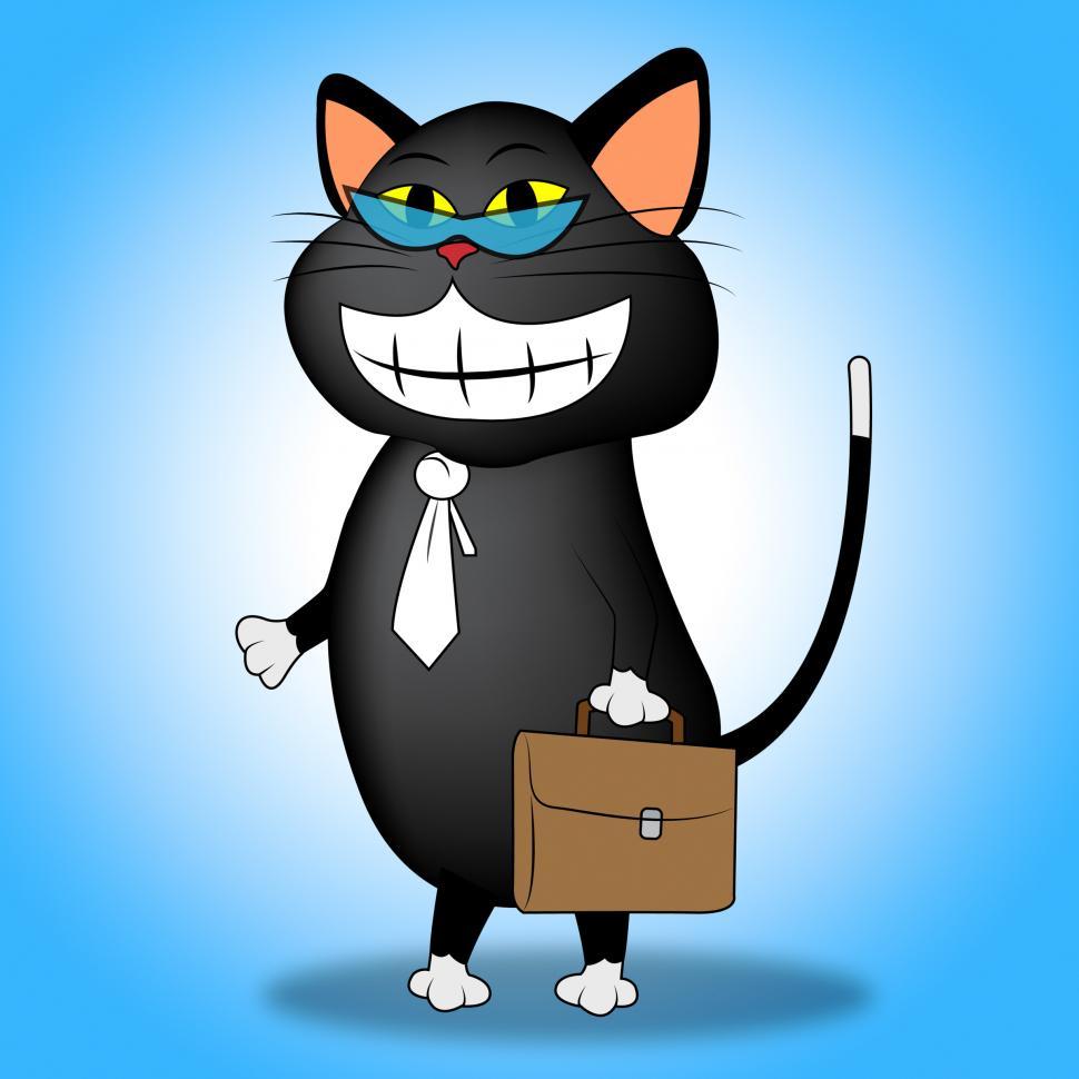 Free Image of Cat Smiling Indicates Pets Joy And Felines 